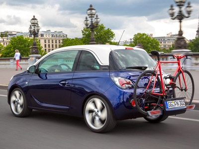 Το Opel Adam θα έχει ενσωματωμένη σχάρα ποδηλάτου